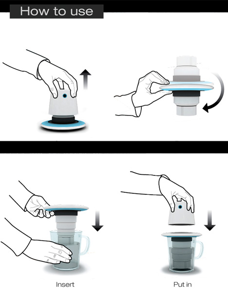 杯内个人加湿器插图5锦客设计服务-工业设计公司