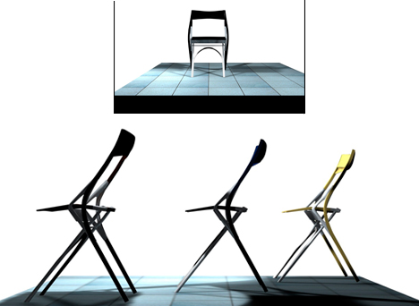 你从来没有像这把椅子那样折叠过插图锦客设计服务-工业设计公司