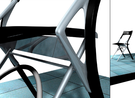 你从来没有像这把椅子那样折叠过插图5锦客设计服务-工业设计公司