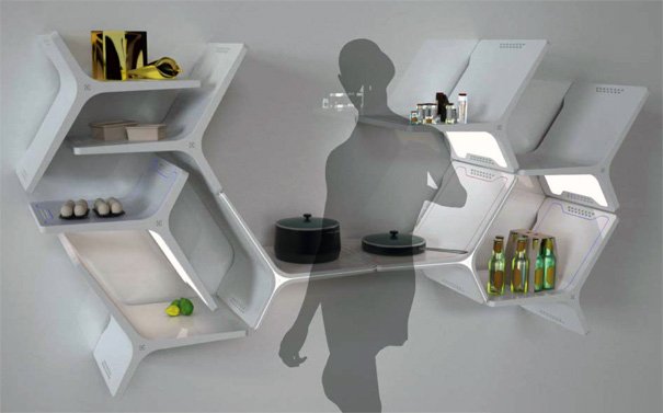 2050年终极模块化厨房插图1锦客设计服务-工业设计公司