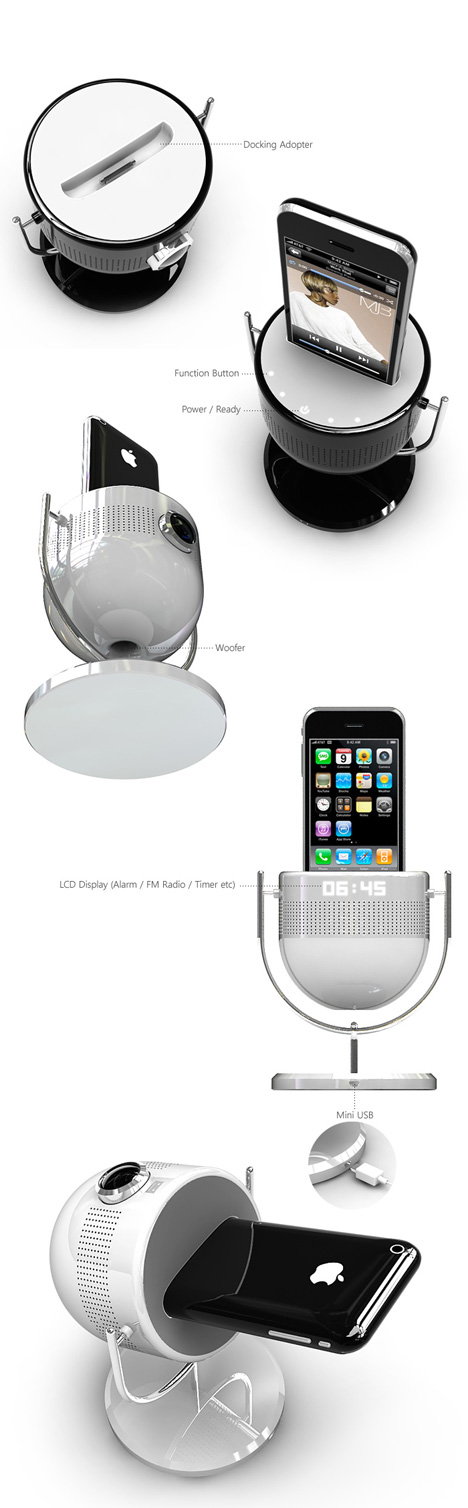 终极iPod坞插图8锦客设计服务-工业设计公司