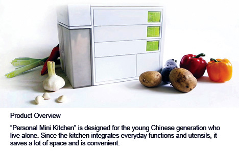 迷你厨房，它会喜欢的！插图3锦客设计服务-工业设计公司