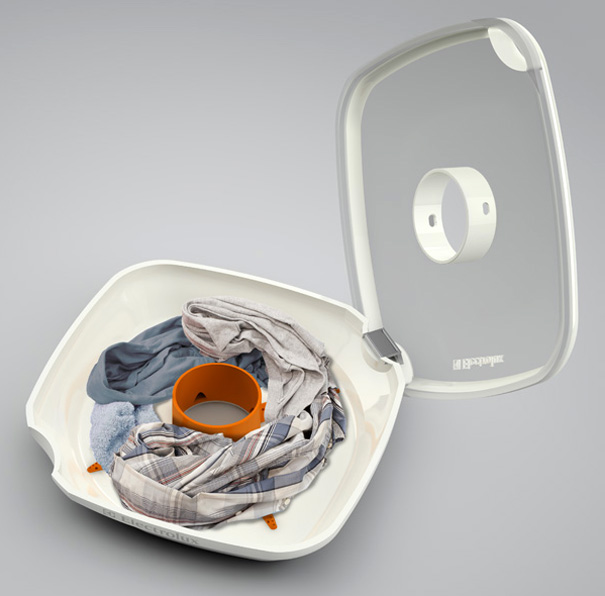 洗衣机安装在墙上插图3锦客设计服务-工业设计公司