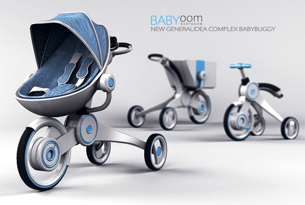 永恒的婴儿车插图锦客设计服务-工业设计公司