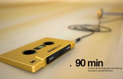 10款独特创意的MP3播放器插图18锦客设计服务-工业设计公司