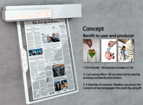 报纸不再是纸了插图锦客设计服务-工业设计公司