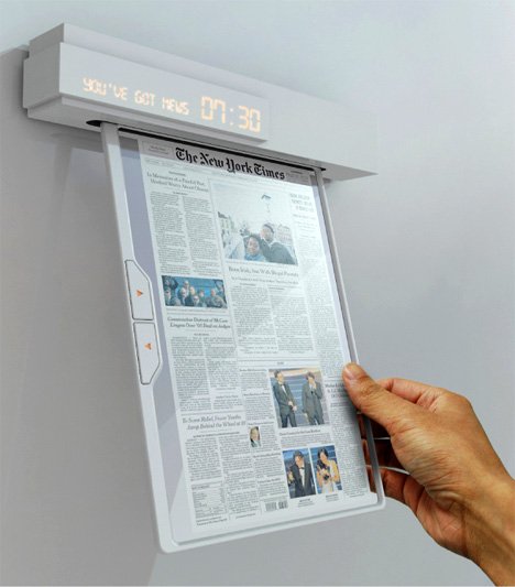 报纸不再是纸了插图8锦客设计服务-工业设计公司