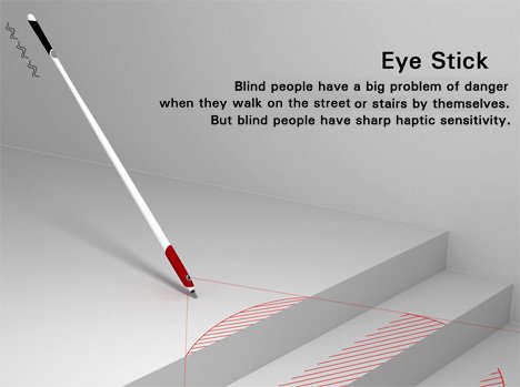 盲棒插图锦客设计服务-工业设计公司